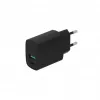 SEEK TOTI 20W Type-C + USB A nástenná rýchlonabíjačka, čierna
