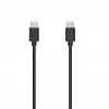 SEEK TOTI 20W Type-C PD nástenná nabíjačka s Type-C na Type-C, 1 m PVC dátový kábel 3A, čierna