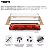 TOTI PREMIUM prémiové tvrdené ochranné sklo displeja 3D Full Cover pre Apple iPhone 16 Pro