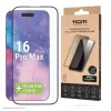 TOTI PREMIUM prémiové tvrdené ochranné sklo displeja 3D Full Cover pre Apple iPhone 16 Pro Max