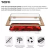 TOTI PREMIUM prémiové tvrdené ochranné sklo displeja 3D Full Cover pre Apple iPhone 17/16 Pro