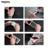 TOTI PREMIUM prémiové tvrdené sklo ochranné sklo displeja 3D Full Cover pre Apple iPhone 17 Pro Max