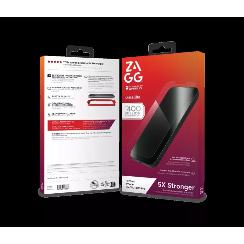 ZAGG ochranný balík pre iPhone 16e: puzdro s MagSafe a ochranná fólia displeja