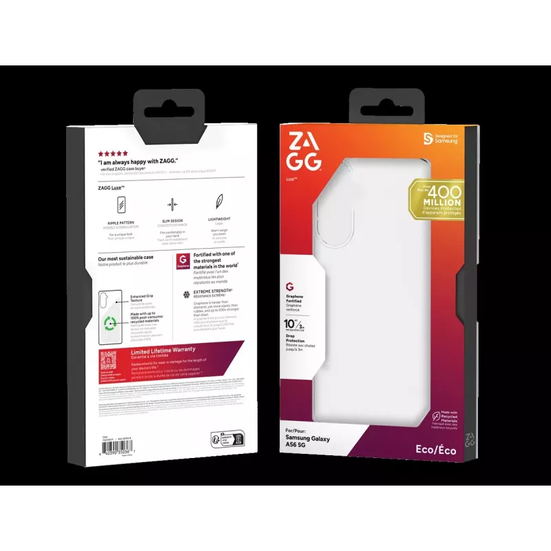 ZAGG Protection Bundle pre Samsung Galaxy A56: puzdro a ochrana displeja