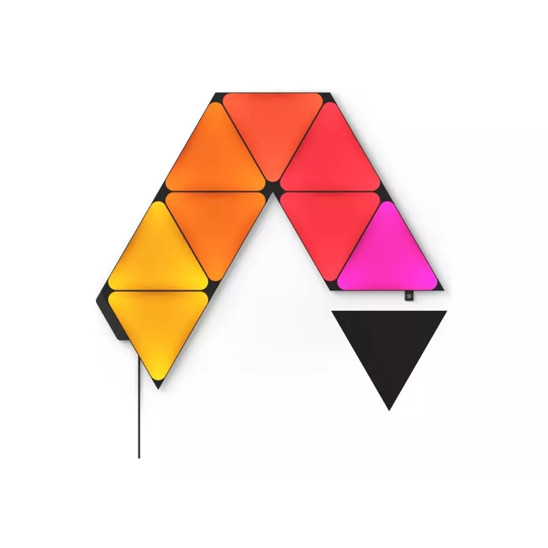 Nanoleaf Shapes Black Triangles Starter Kit (9 panelov) 42W WiFi