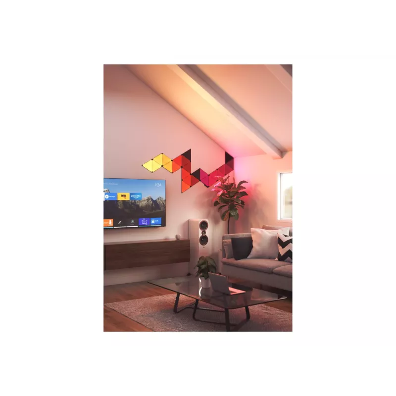 Nanoleaf Shapes Black Triangles Starter Kit (9 panelov) 42W WiFi