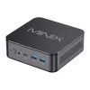 MINIX NR660LP Mini PC, AMD Ryzen 5 6600H, 16GB DDR5, 512GB NVMe SSD, Windows 11 Pro, čierna