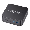 MINIX NR660LP Mini PC, AMD Ryzen 5 6600H, 16GB DDR5, 512GB NVMe SSD, Windows 11 Pro, čierna