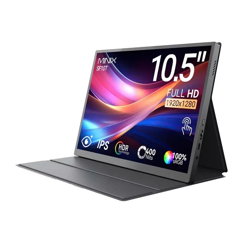 MINIX SF10T 10,5 palcový prenosný monitor s dotykovou obrazovkou, 1920x1200 IPS, USB-C, 8000mAh batéria