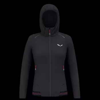 Salewa Pedroc PL Hooded Jacket - Black Out (dámske, veľkosť M)