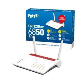 FRITZ!Box 6850 5G v2 5G/LTE router s Wi-Fi 5, Mesh, DECT
