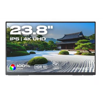 JAPANNEXT 60,5 cm (23,8 palca) JN-MD-IPS238U-C6 4K UHD IPS monitor HDMI USB-C čierna