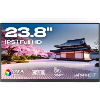 JAPANNEXT 60,5 cm (23,8 palca) JN-MD-IPS238F-C6 Full HD IPS monitor s HDMI a USB-C, čierna