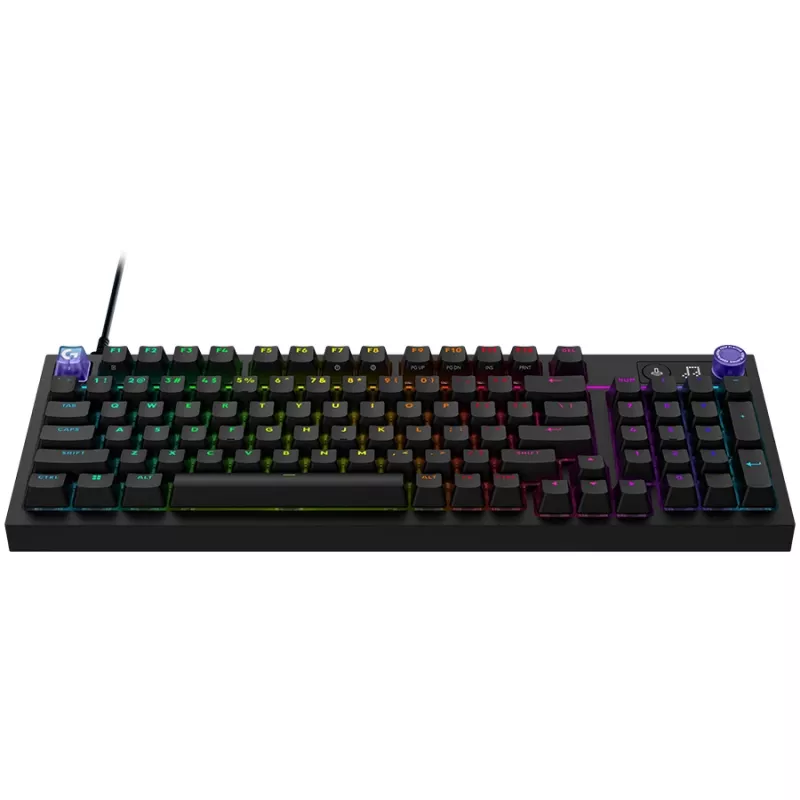 Logitech G316 X 98 herná klávesnica, maďarské rozloženie, čierna, káblová, Lightsync RGB