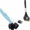 Microchip Adaptec interný SAS kábel - 1x8 Slim SAS (SFF-8654) na 8x SATA - 0,8 m