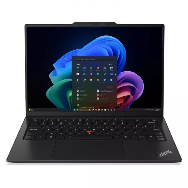 Lenovo ThinkPad X1 Carbon Gen 14 21V7 - Aura Edition - 180° dizajn závesu - Intel Core Ultra 7 355 / 2,3 GHz - Evo - Win 11 Pro - Intel Graphics - 32 GB RAM - 1 TB SSD TCG Opal Encryption 2, NVMe - 35,6 cm (14 palcov)