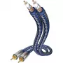 in-akustik Premium audio kábel RCA na RCA, 5,0 m