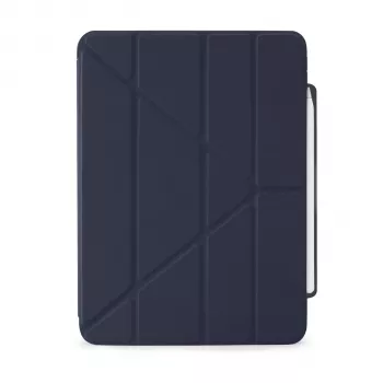 Pipetto Origami No3 Pencil Case pre iPad Pro 11 M4/M5 - tmavomodré (P053-113-AF)