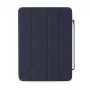 Pipetto Origami No3 Pencil Case pre iPad Pro 11 M4/M5 - tmavomodré (P053-113-AF)