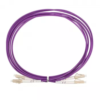 Extralink EX.36868 optický patch kábel LC/UPC na LC/UPC, multimode OM4, duplex, 3 mm, 2 m