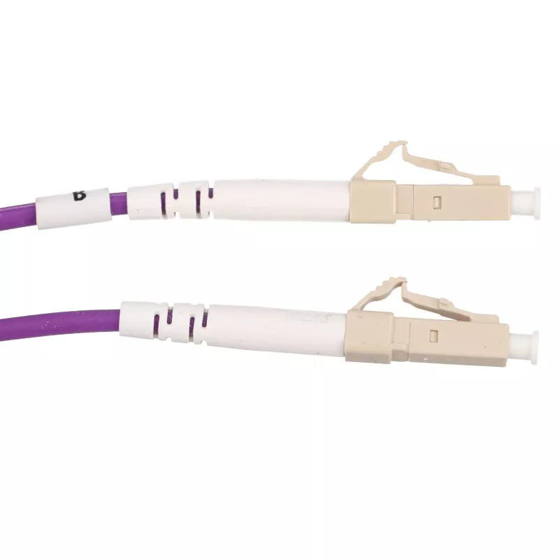Extralink LC/UPC na LC/UPC patch kábel, multimode OM4 duplex, 3,0 mm, 3 m