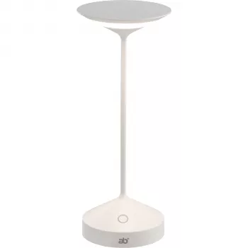 AB+ by Abert Tempo prenosná stolná lampa biela