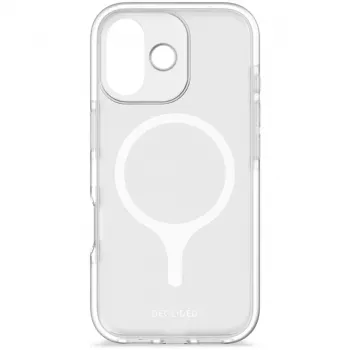Decoded DropTec priehľadný kryt zadnej strany pre iPhone 17 s MagSafe (Frosted White)