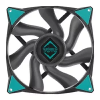 Iceberg Interactive IceGALE Xtra 140mm čierny ventilátor do skrine - 500-2500 RPM - 169 CFM - 47 dB - PWM