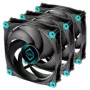 Iceberg Thermal IceGALE Silent 120mm čierny ventilátor do skrine 3 ks