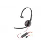 Poly Blackwire C3210 USB-C Jednoslúchadlový headset (209748-22)