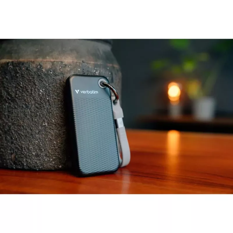 Verbatim Pocket SSD 128GB čierna/sivá USB 3.2 Gen 2 externý SSD disk