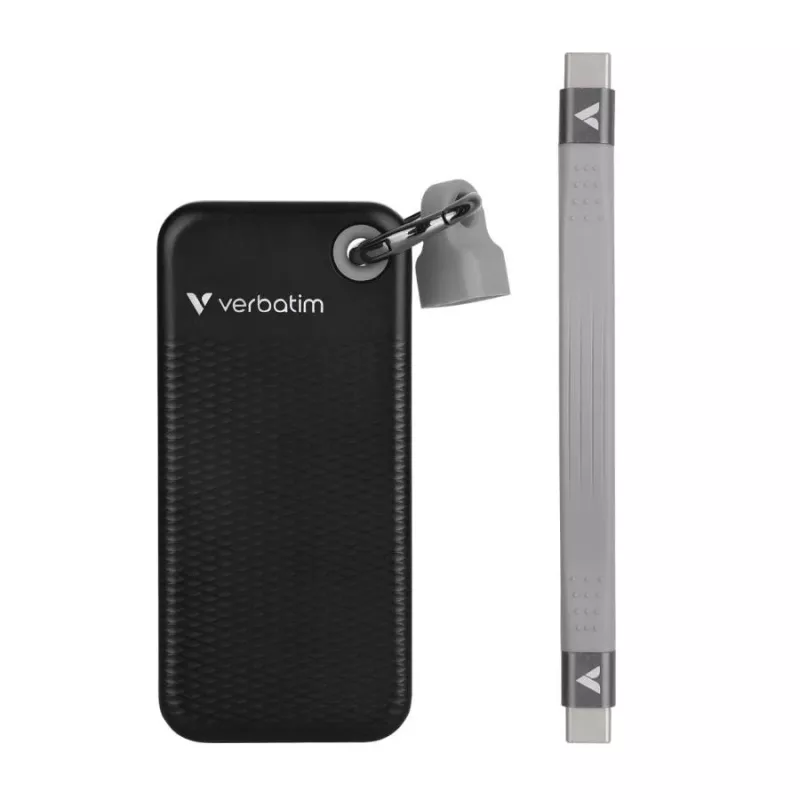 Verbatim Pocket SSD 128GB čierna/sivá USB 3.2 Gen 2 externý SSD disk