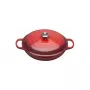 Le Creuset Signature liatinový pekáč plytký 30 cm kirschrot