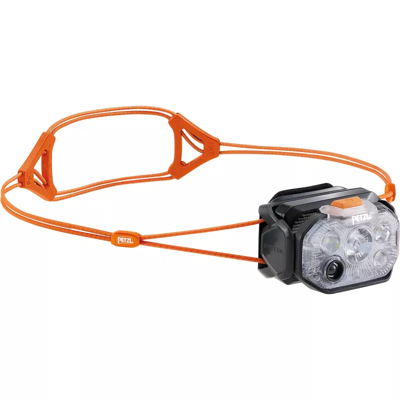 Petzl SWIFT RL čelová lampa čierna/oranžová