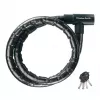 Master Lock kľúčový pancierový káblový zámok 22mm 8115EURDPS čierny 1,2m
