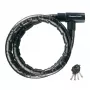 Master Lock kľúčový pancierový káblový zámok 22mm 8115EURDPS čierny 1,2m