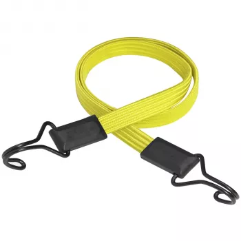 Master Lock 3226EURDAT Plochá gumová šnúra, 18 mm x 1 m, žltá
