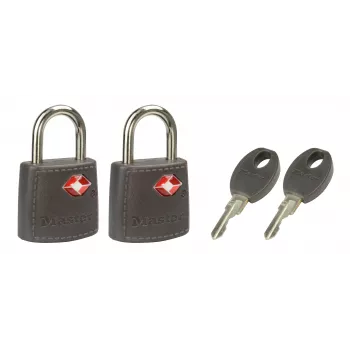 Master Lock 2 visiace zámky 20mm 3-kolíkový valec 4695EURTAST