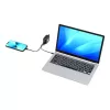 PORT Designs nástenná nabíjačka USB-C PD 65W GaN EU konektor čierna