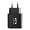 PORT Designs nástenná nabíjačka USB-C PD 65W GaN EU konektor čierna