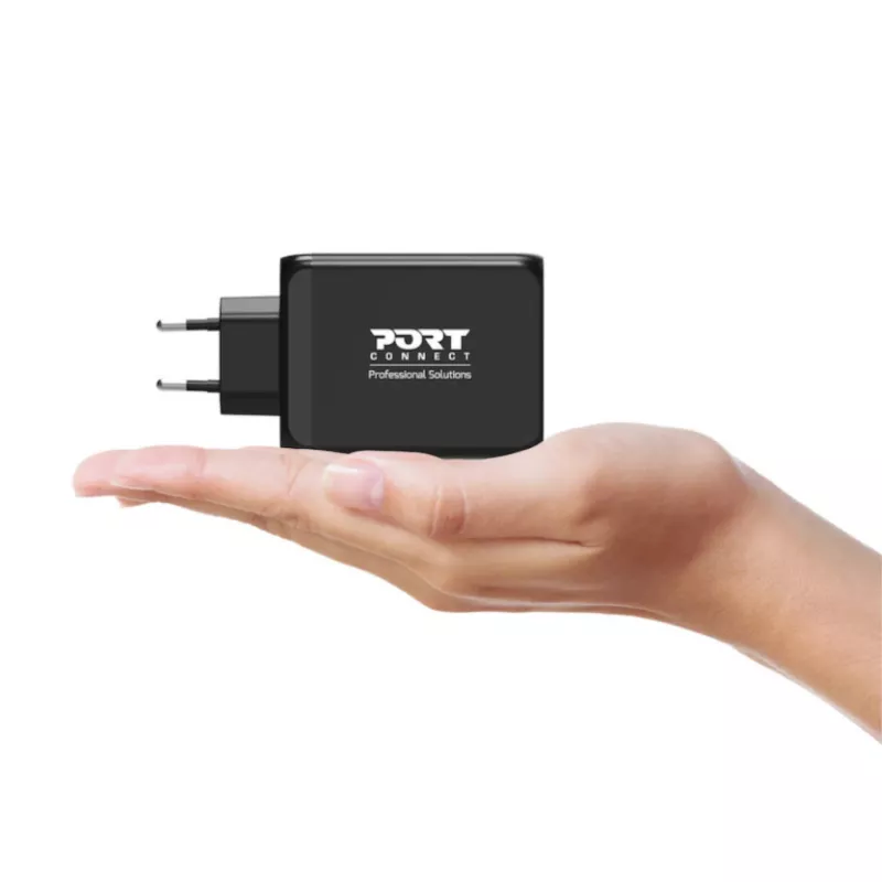 PORT Designs WALL GaN nabíjačka USB-C & USB-A 130W C PD