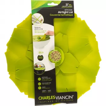 Charles Viancin Artichoke 28 cm silikónové veko zelené