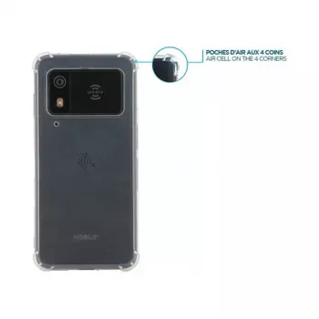 Mobilis R Series Priehľadné mäkké puzdro pre Zebra EM45