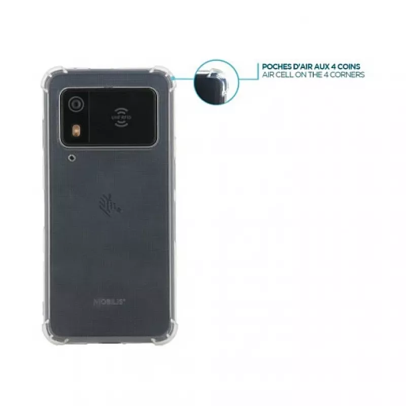 Mobilis R Series Priehľadné mäkké puzdro pre Zebra EM45