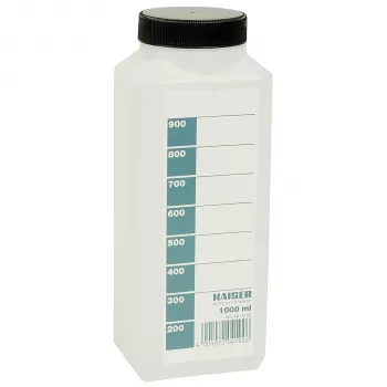 KAISER FOTOTECHNIK zásobná fľaša na chemikálie 1000ml biela 4192