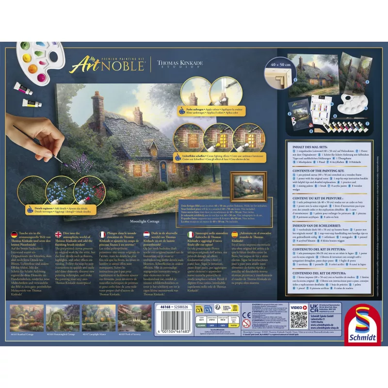Schmidt My ArtNOBLE Thomas Kinkade - Moonlight Cottage 1000 dielikov puzzle