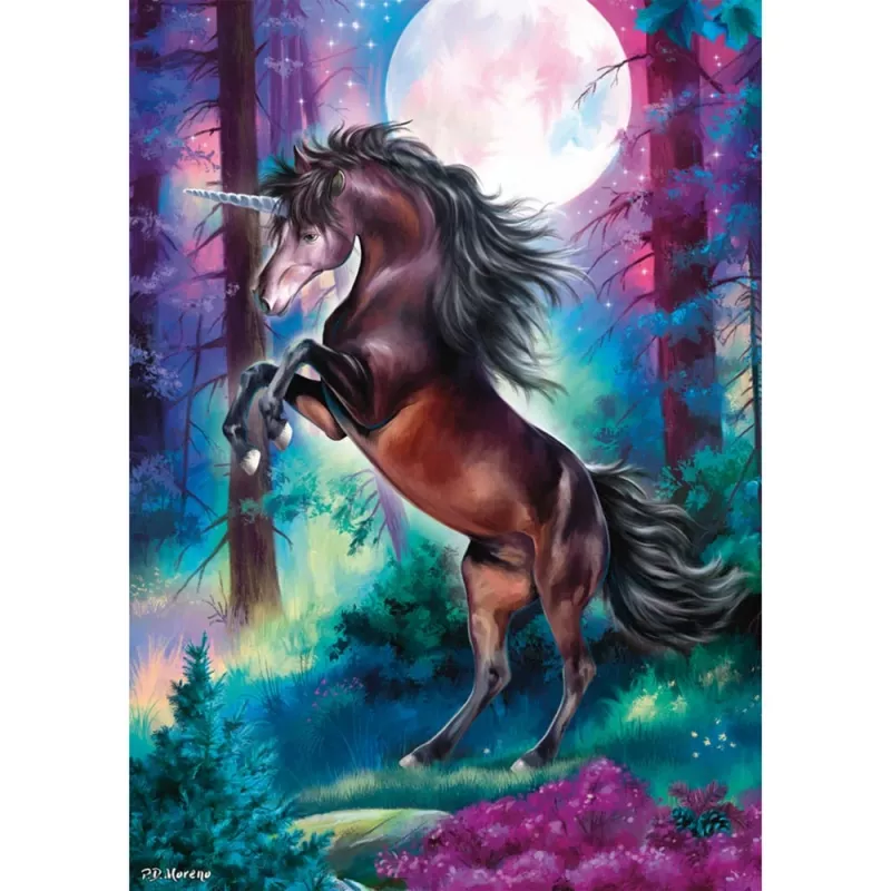 Schmidt Spiele Einhorn bei Vollmond 1000 dielikov puzzle