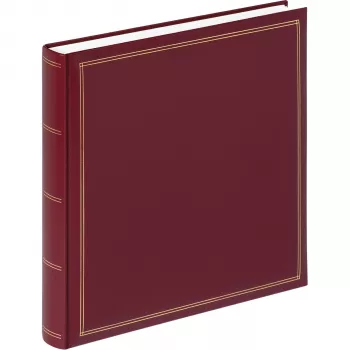 Walther Monza červená 34x33 60 strán knižne viazané fotoalbum FA260R