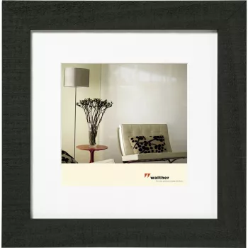 Walther Design Home rám na fotografiu 30x30 cm, čierne drevo HO330B