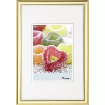 Walther Design Trendstyle 18x24 zlatý plastový rám na fotografiu KP824G